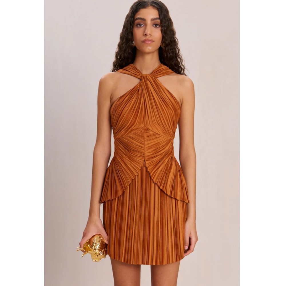 Cult Gaia - Sofila Dress in Bourbon